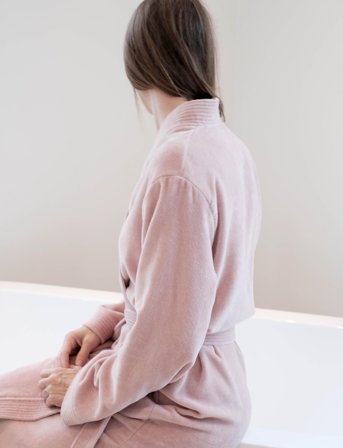 Rosemunde Organic Robe - Pink - XS