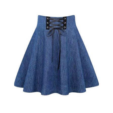 Goottilaiset raidalliset minimekot naisille, lyhyet korkeavyötäröiset raidalliset hameet