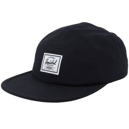 Herschel - Svart 5panel Keps - Kids Glendale Cap Black 5- Panel @ Hatstore