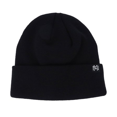 Mitchell & Ness - Sort cuff Beanie - Micro Icon Knit Own Brand Black Cuff @ Hatstore
