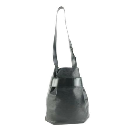 Louis Vuitton Vintage, Pre-owned Leather louis-vuitton-bags Zwart, Dames, Maat:ONE Size