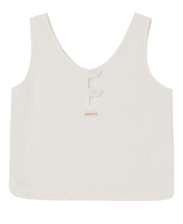 Amundsen Safari Linen Top Womens Natural