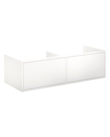Gustavsberg Ducentic GB71DCV212DH00 Kommodskåp vit, 120 cm, 2 lådor Vit, Badrum
