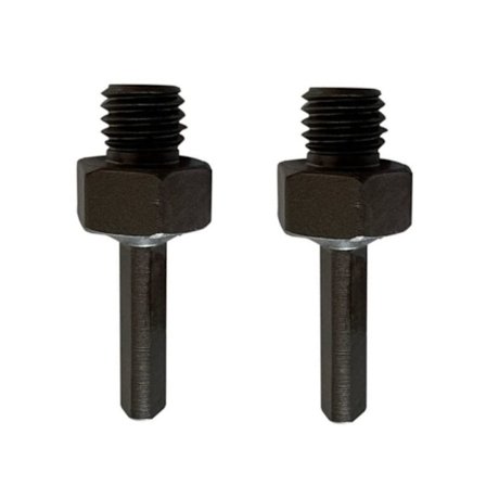2 stk kerneboradapter 5/8"-11 han til 3/8"