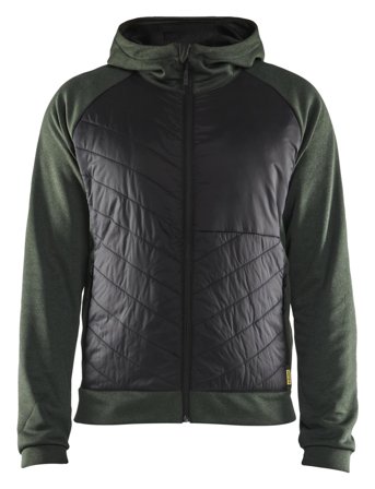 Blåkläder 346325334199XL Genser grønn/svart Grønn/svart, Klær