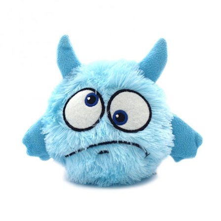 Interaktiv hundelegetøj hoppende fnisebold lyd monster plys hvalp legetøj knirke vibration vibration automatisk mobil GST hund sikker elektronisk 