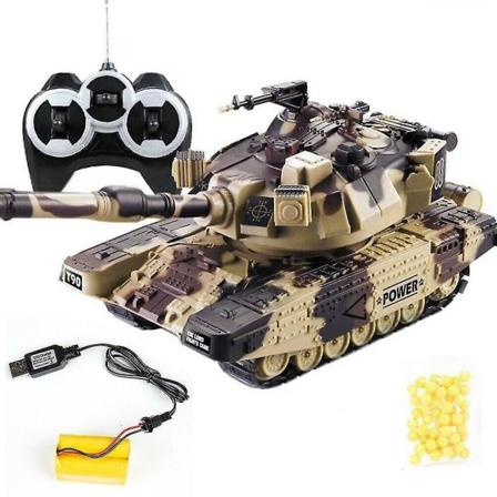 1:32 Scale Rc Taistelutankki Raskas Suuri Interaktiivinen Sotilassota Kaukosäädin Lelu Auto Shoot Bullets Malli Electronic Boy Lelut Dz