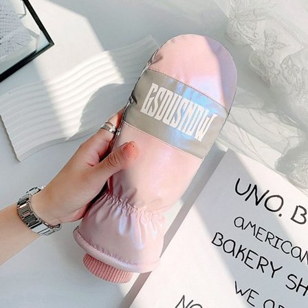 Varme skihansker for kvinner Berøringsskjermvotter ROSA