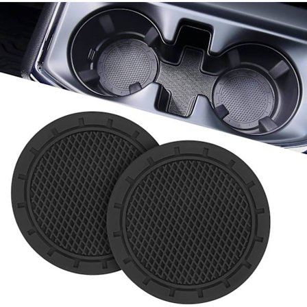 Bil Kopholder Coaster, Universal Bil Kopholder Indsats (Sort)