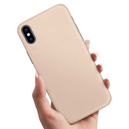 iPhone XS Max - Deksel/Mobildeksel Beige