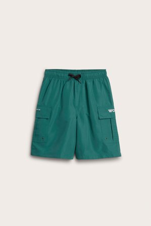 Kappahl | Cargo-badeshorts | Mørkegrønn