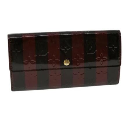 Louis Vuitton Vintage, Pre-owned Leather wallets Paars, Dames, Maat:ONE Size