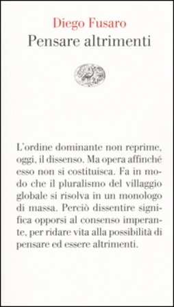 Pensare altrimenti Diego Fusaro