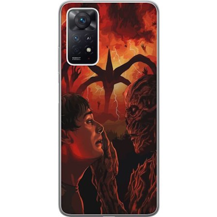 Kompatibel Mobilcover til Xiaomi Redmi Note 11 Pro Eventyrlig moské i pastelfarver med hængende lanterner, stjerner og halvmåne blandt skyer