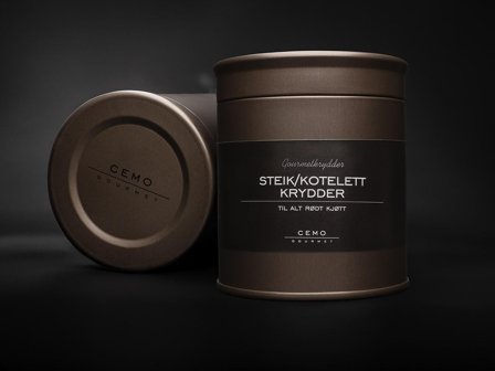 Cemo Gourmet Steik- og Kotelettkrydder 100g