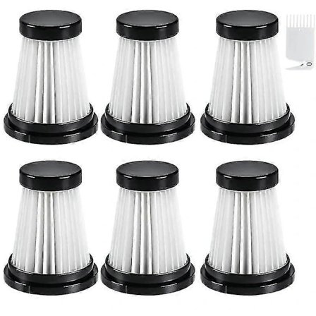 6 HEPA-filter for K12 / K12 Pro / K13 Støvsuger & Genius Invictus .0/2.0 Håndholdt Støvsuger