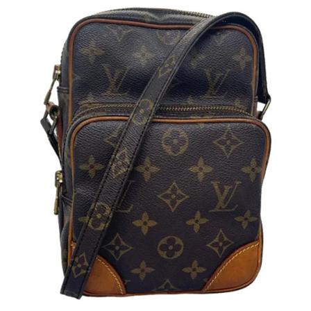 Louis Vuitton Vintage, Pre-owned Bag Bruin, Dames, Maat:ONE Size,leer