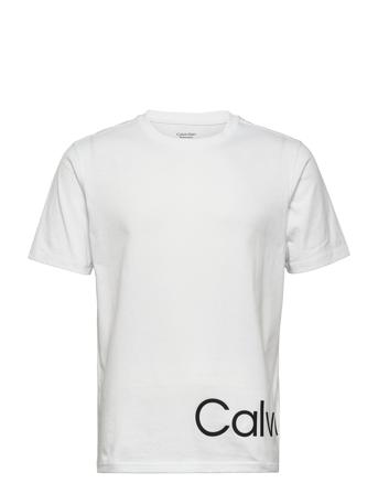 Pw - S/S T-Shirt White Calvin Klein Performance