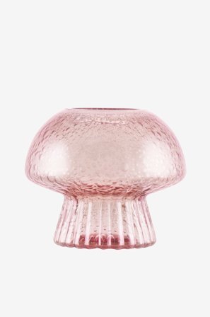 Globen Lighting - Lämpökynttilänpidike Fungo Special Edition - Roosa - Kynttilänjalat & lyhdyt - - Homeroom
