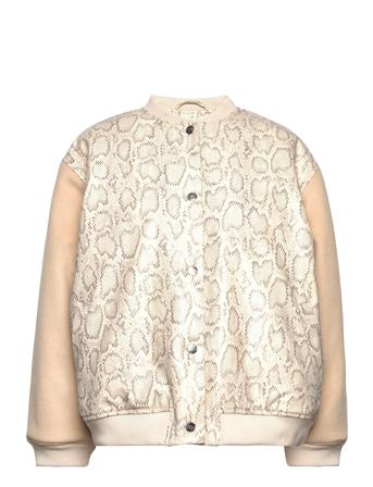 Piperrs Bomber Bomberjakke Beige Résumé