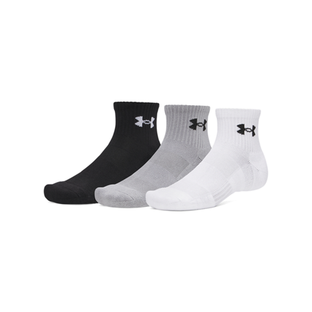 Under Armour Performance Quarter Strømper Hvid 3‐pak