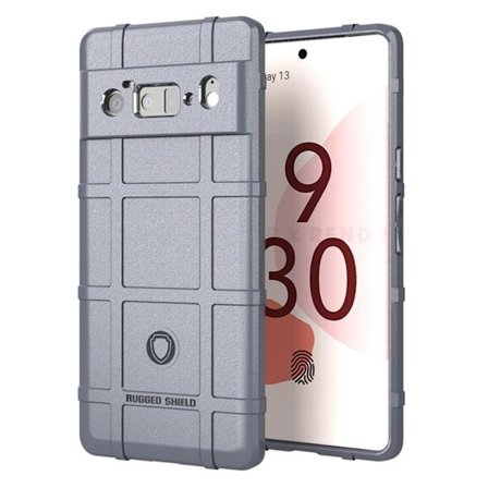 Rugged Shield Google Pixel 6 Pro skal - Silver/Grå