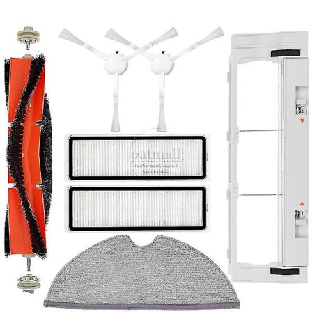 Varaosat Xiaomi Dreame F9:lle, Tarvikkeet Dreame Bot F9 Robotti-imurille, Vaihtosarja, Harja, Hepa-suodatin