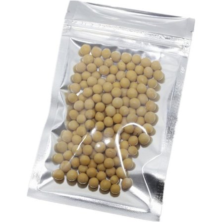 50 st 18 x 25 cm (7,09 x 9,8 tum) Genomskinliga framsida Mylar folieväskor Silver aluminiumfolie Mylar påsar Värmeförsegling Återförslutningsbar 