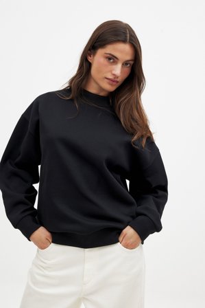 NA-KD Trend Sweat à col montant - Sweatshirts - Noir - XL (EU 46)