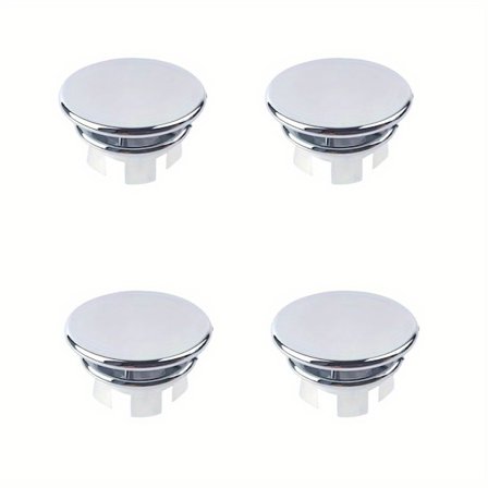 Dubbel Ring Plast Handfat Överströmningsskydd, Bassäng Trim Badkarsavloppsskydd, Rund Överströmningsplugg för Köks- och Badrumsavloppssilar