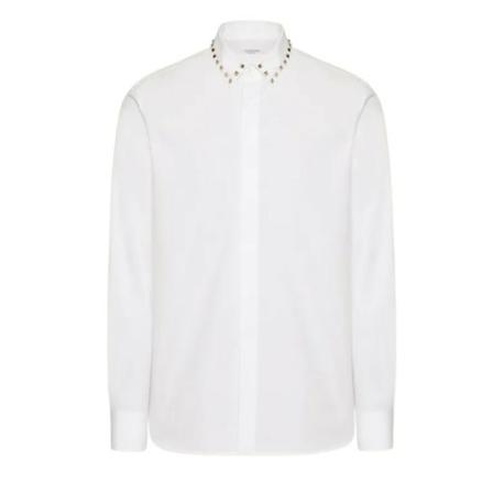 Valentino Casual Shirts , Wit , Heren , Maat: L