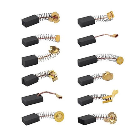 10 st Borr Elektrisk Slipmaskin Ersättningskolborste Grafit C