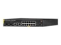 Hewlett Packard Enterprise HPE Aruba 6000 12G Class4 PoE 2G/2SFP 139W Switch - switch - 12 porter - Styrt - rackmonterbar