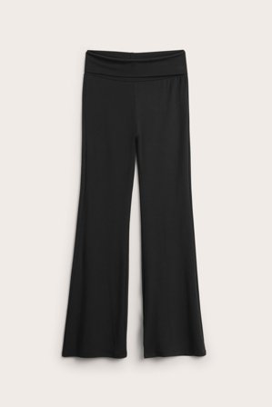 Kappahl | Utsvängda yoga pants | Svart