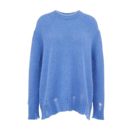 Mauro Grifoni Women& Clothing Strik Lilla, Dame Striktrøjer, Størrelse: 2XS