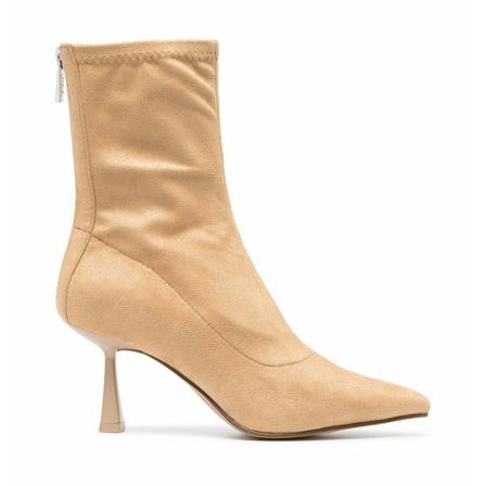 Steve Madden, Heeled Boots Beżowy, Kobieta, Rozmiar: 38 1/2 EU