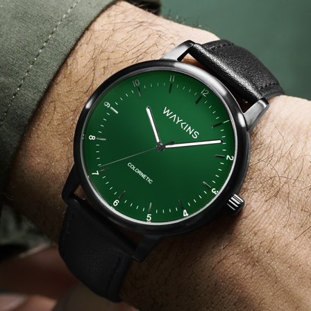 Colornetic | Orologio nero cambia colore per uomini - Orologi da polso