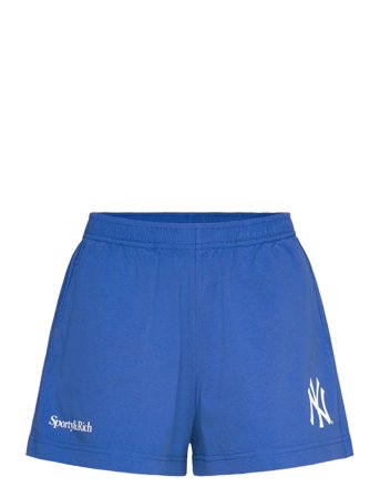 Sporty & Rich Yankees Serif Disco Short - Blue - XS