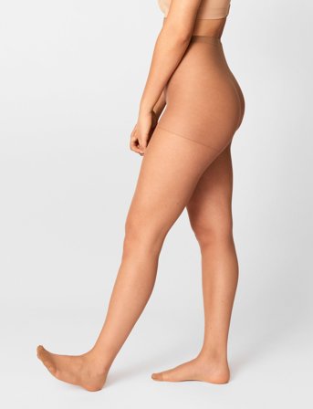 Lindex Tights 20 Den 4 P Small - Beige - S/L