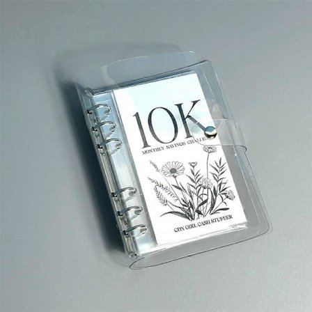 12-månaders Kuvert Pengar Sparande Utmaning Pärm Starta Din Sparutmaning