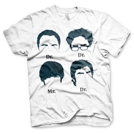Big Bang Theory T-shirt Prefix Heads