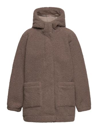 Mini A Ture Matcaykas Sherpa Jacket. Grs Brun