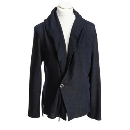 Armani Pre-owned Pre-owned Stof overtj Blå, Dame Vintage Jakker