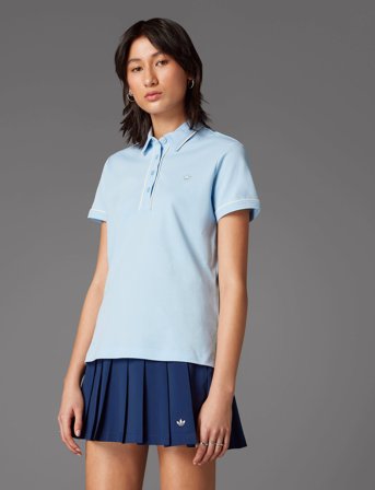 adidas Golf Originals S Sld Polo W - Blue - XL