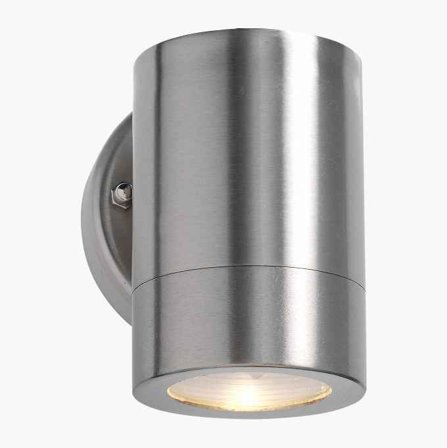 Biltema - Veggspotlight ned rustfri