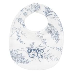 Tartine et Chocolat White Floral Bib One Size - Baby feeding - One size - Blue