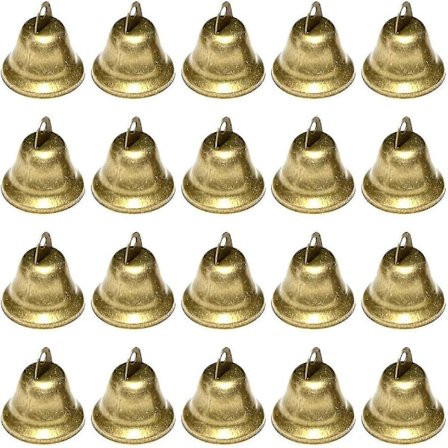 Small Bells, 20 Pieces Vintage Small Bells For Decorations