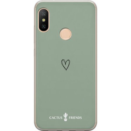 Kompatibelt Mobildeksel til Xiaomi Xiaomi Redmi 6 Pro Cactus and Friends – SageLove