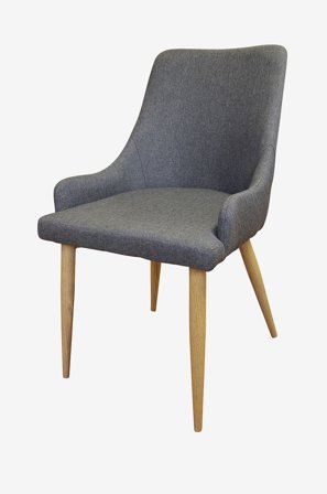 Venture Home - Stol Plaza 2-pack - Grå - Karmstolar - Från Homeroom