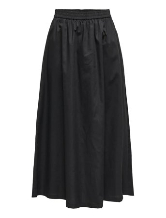 Onlaniqa Long Skirt Ex Wvn Skirts Maxi Skirts Black ONLY